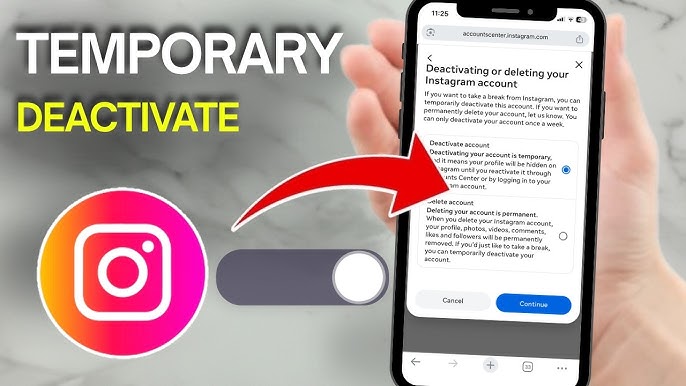How to Deactivate Instagram Account Temporarily: Step-by-Step Guide